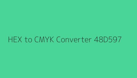 hex code cmyk converter