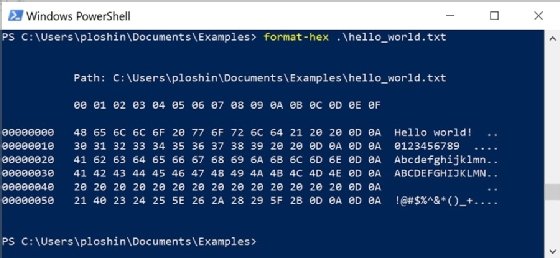 ascii to hex conversion